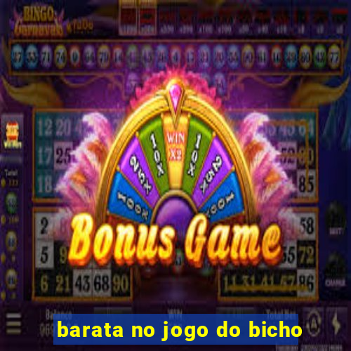 barata no jogo do bicho